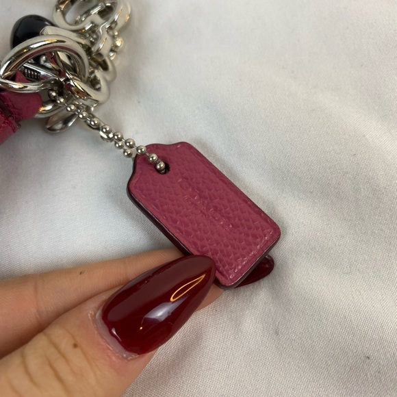 coach sunset red pop pouch bag - Picture 7 of 9